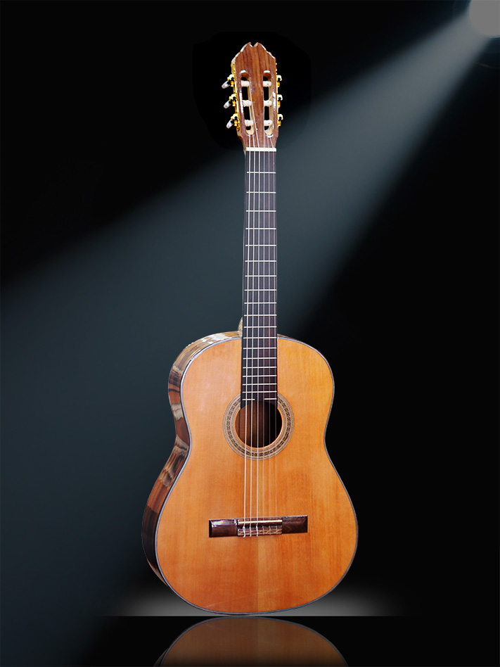 đàn guitar classic việt nam luthier c250 gỗ điệp